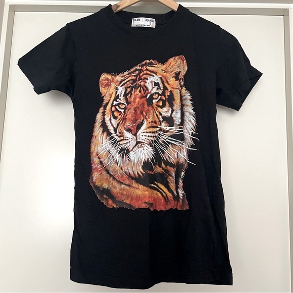 DK-09 Jeans Tops - New as✨Tiger Kingdom Cotton Tee -offical merchandise from Thailand